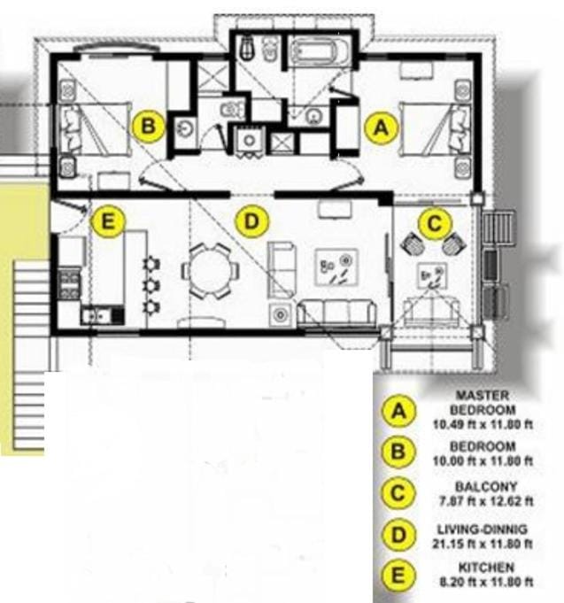 Punta Cana 2 Bedr. up to 6 guests 1 mile to Beach Apartment in Punta Cana