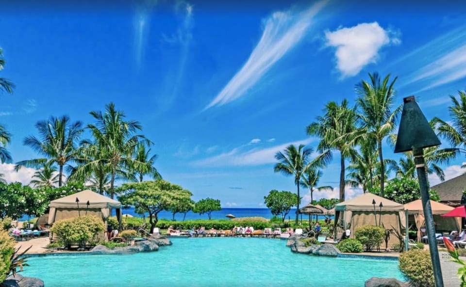 Pool view, Swimming pool