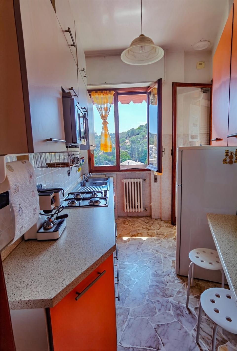 Kitchen or kitchenette, kitchen