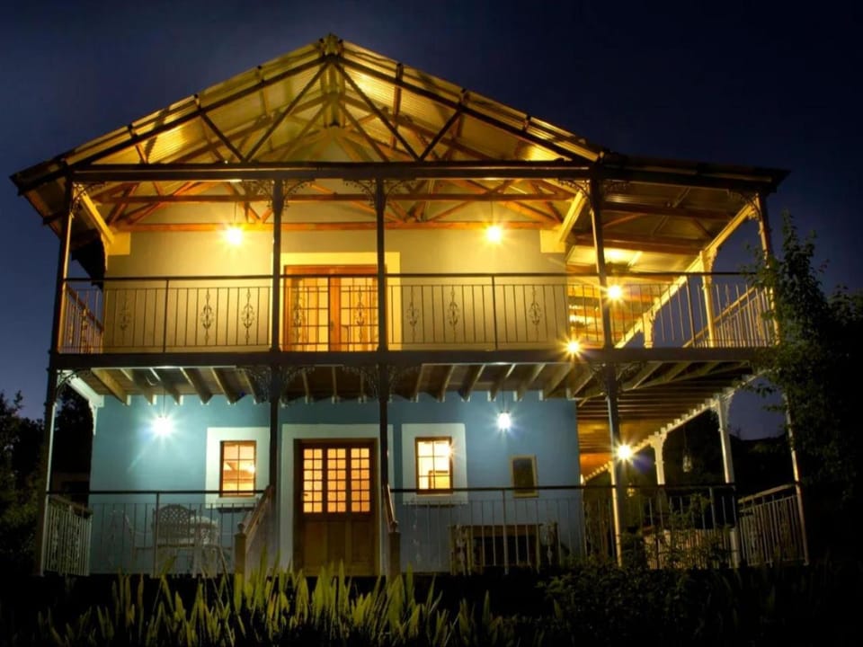 Property building, Sunset