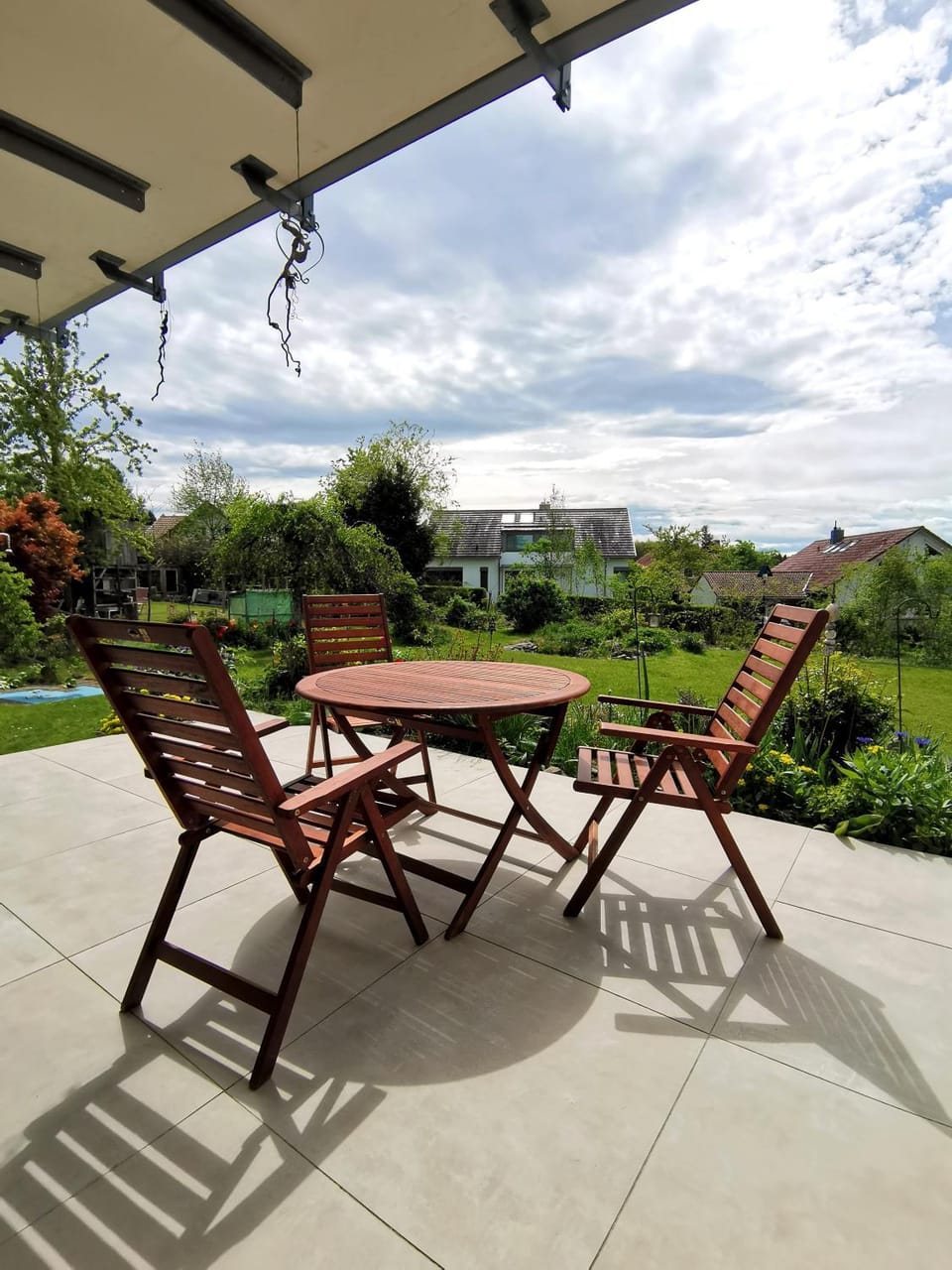 Balcony/Terrace, Seating area, Garden view