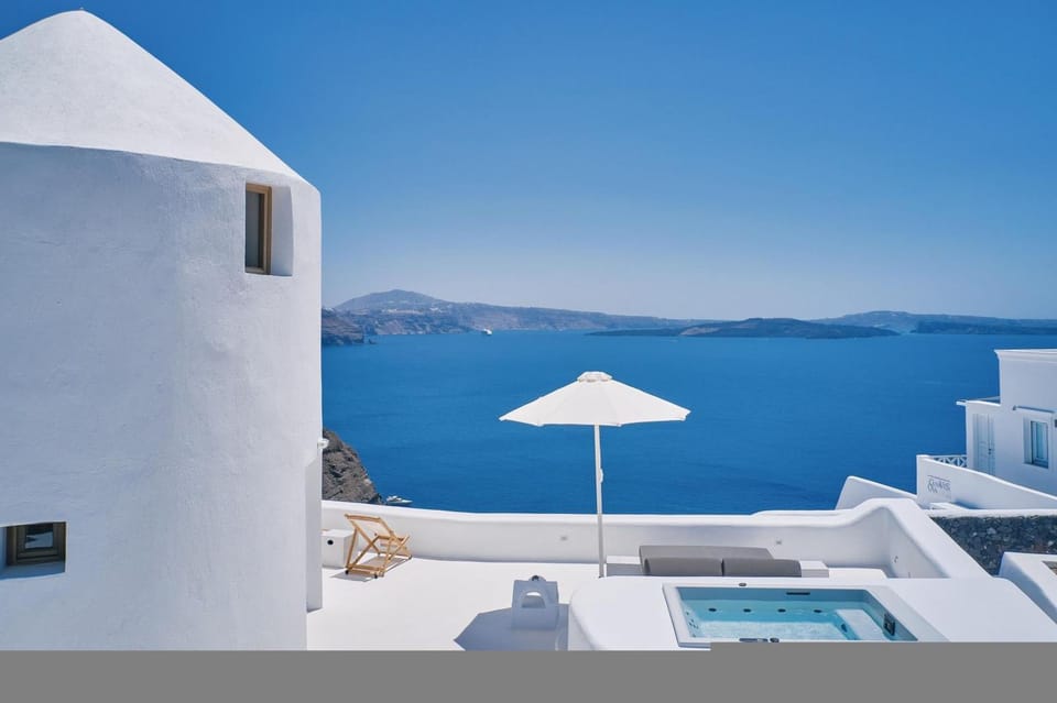 Property building, Hot Tub, Sea view