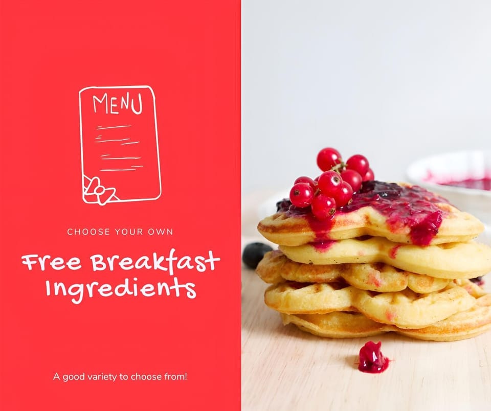 Food and drinks, Food, Text overlay, Breakfast, Continental breakfast