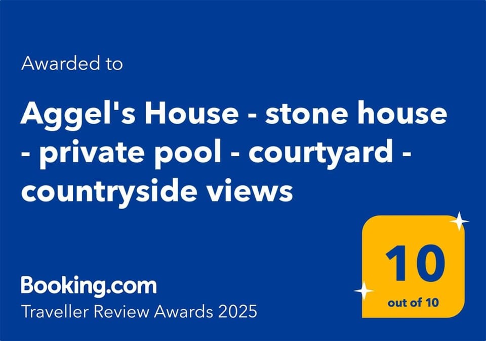 Aggel's House - stone house - private pool - courtyard - countryside views House in Lasithi