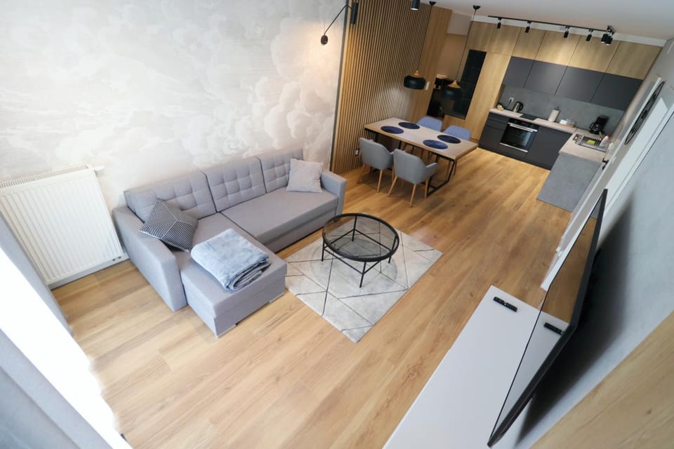 Kitchen or kitchenette, Living room