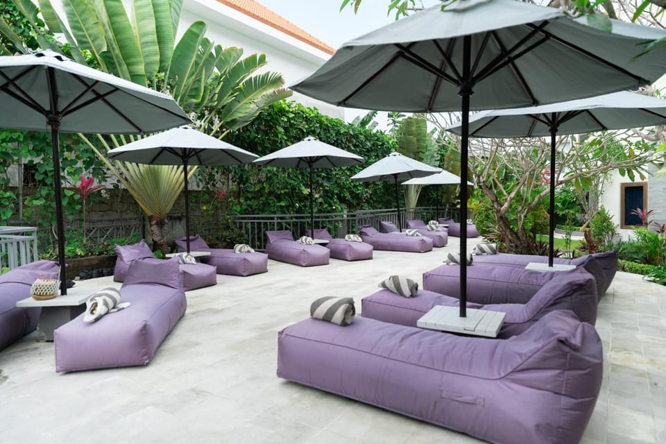 Garden, Seating area, Garden view, Swimming pool, sunbed
