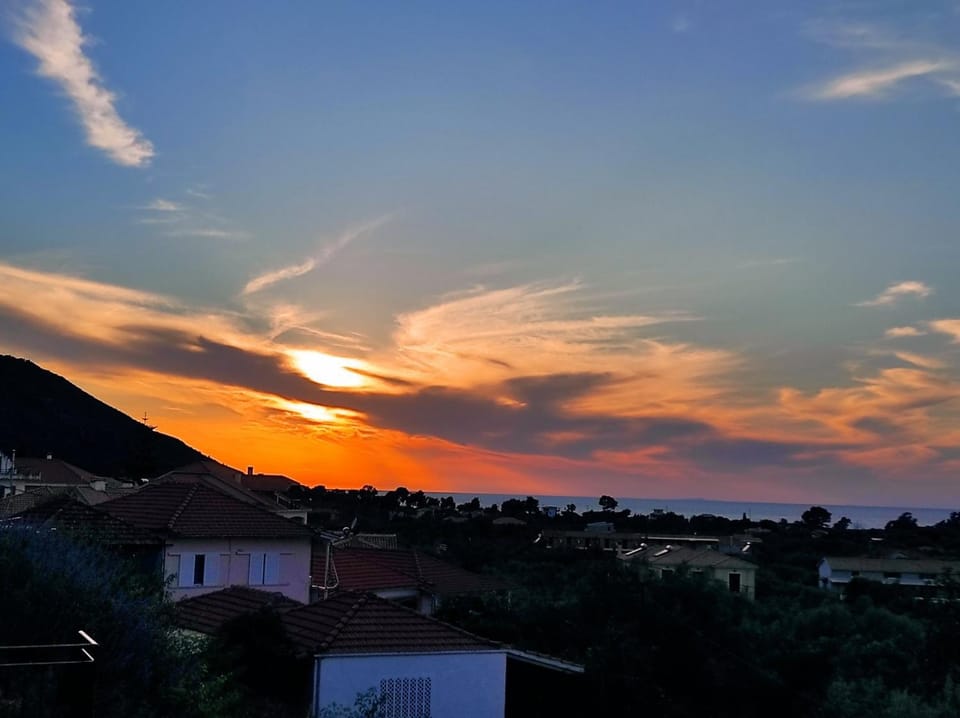Sea view, Sunset