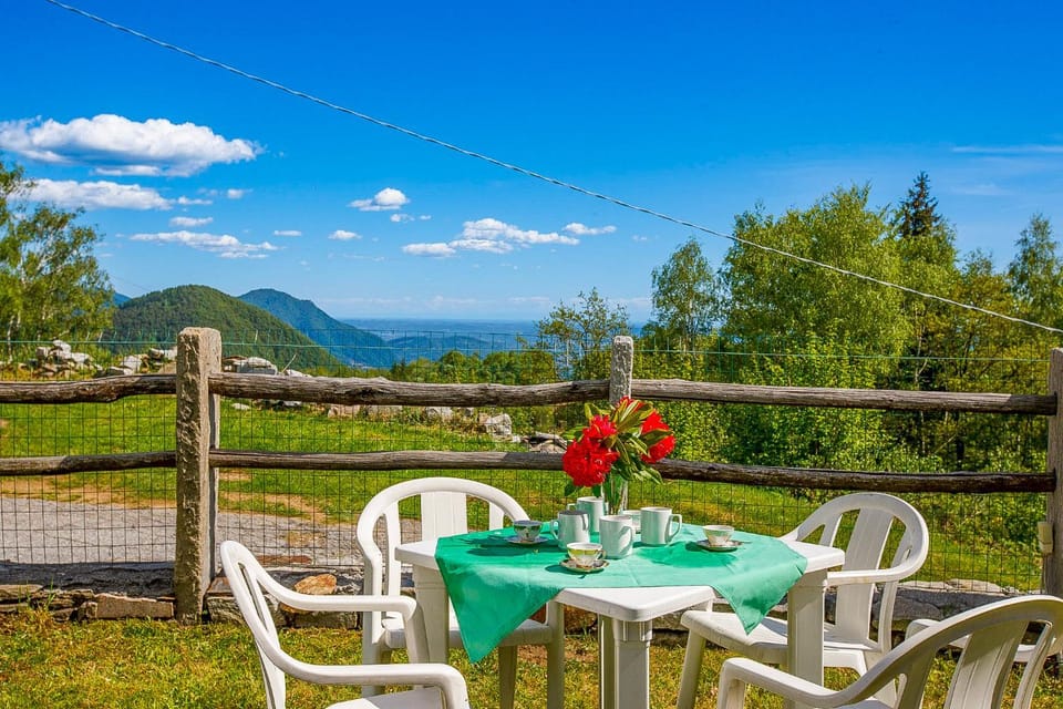 Garden, Mountain view
