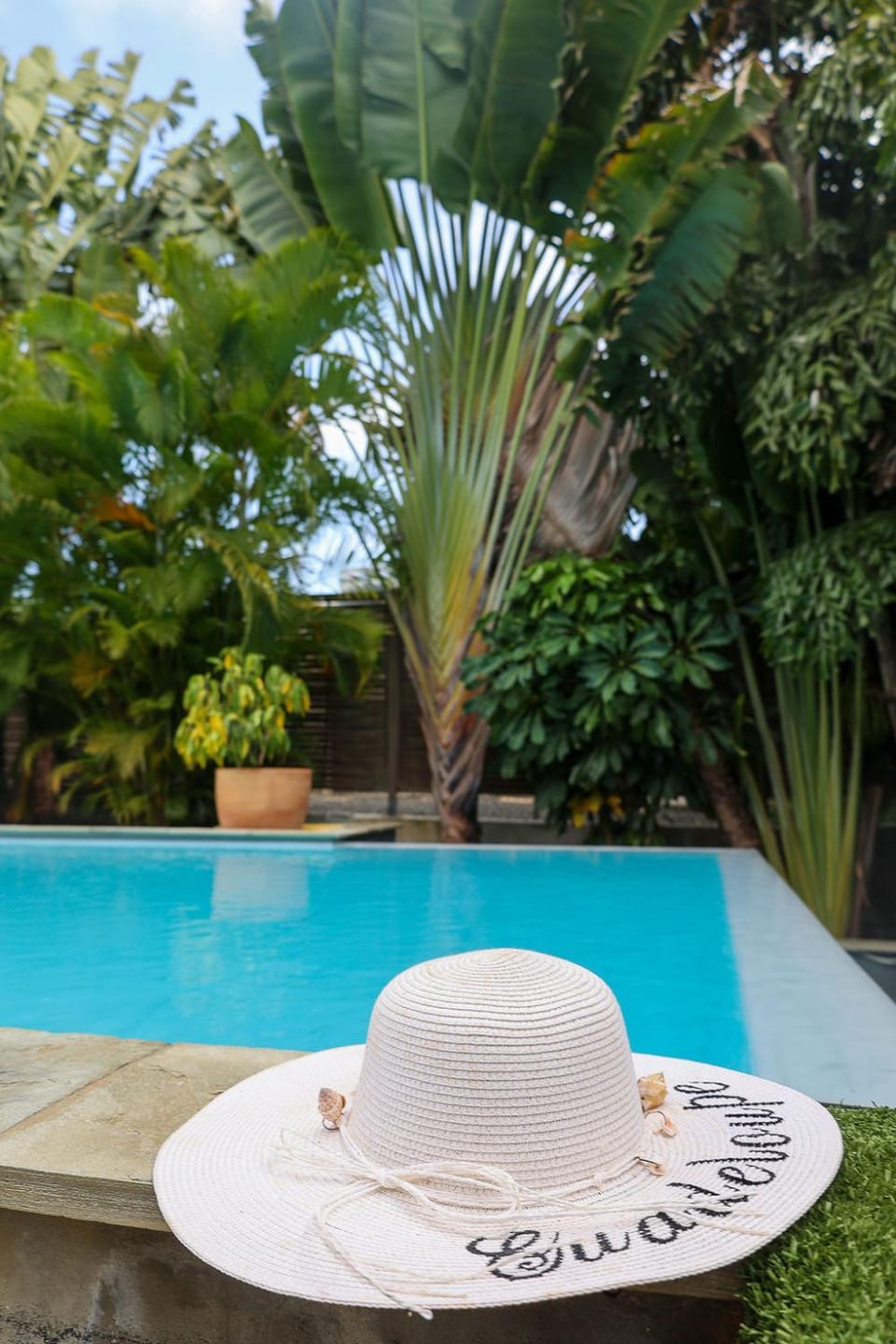 Villa White Oasis calme avec piscine à débordement, 6 personnes House in Grande-Terre, Guadeloupe