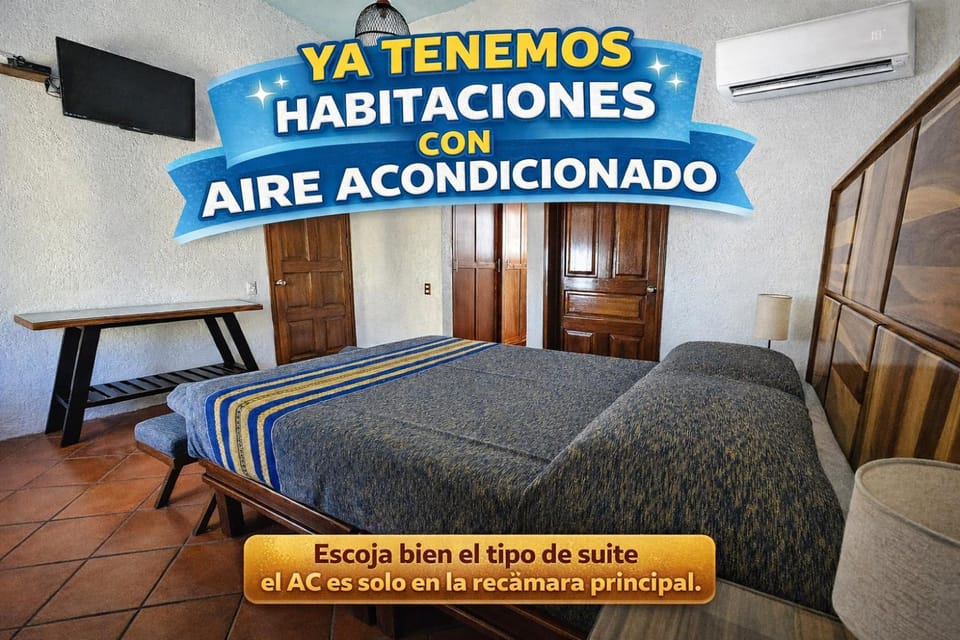 Bedroom, air conditioner