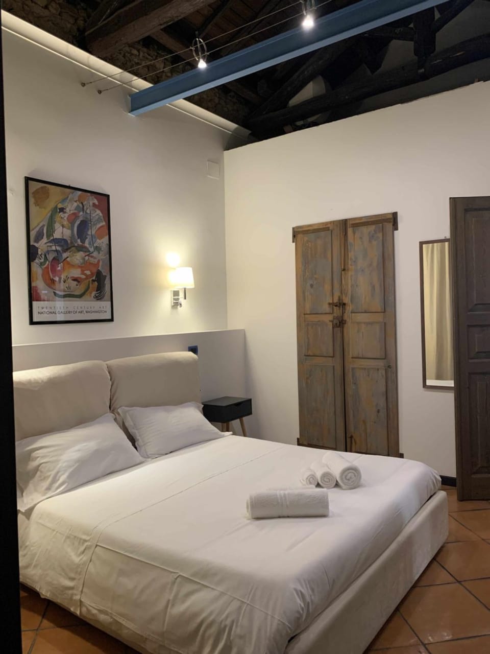 Bed, Photo of the whole room, Bedroom, wardrobe