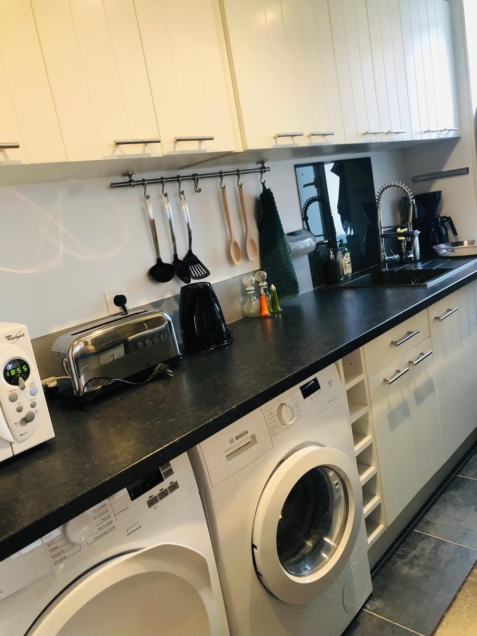 Kitchen or kitchenette, kitchen