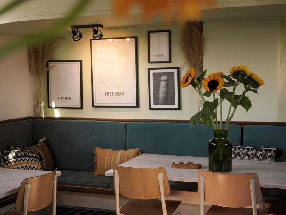 FLOW Docked boat in Amsterdam