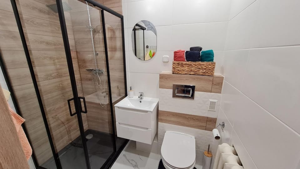 Shower, Toilet, Bathroom, towels