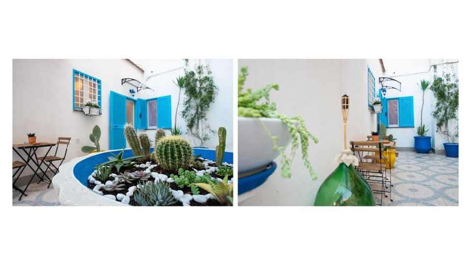 Property building, Patio