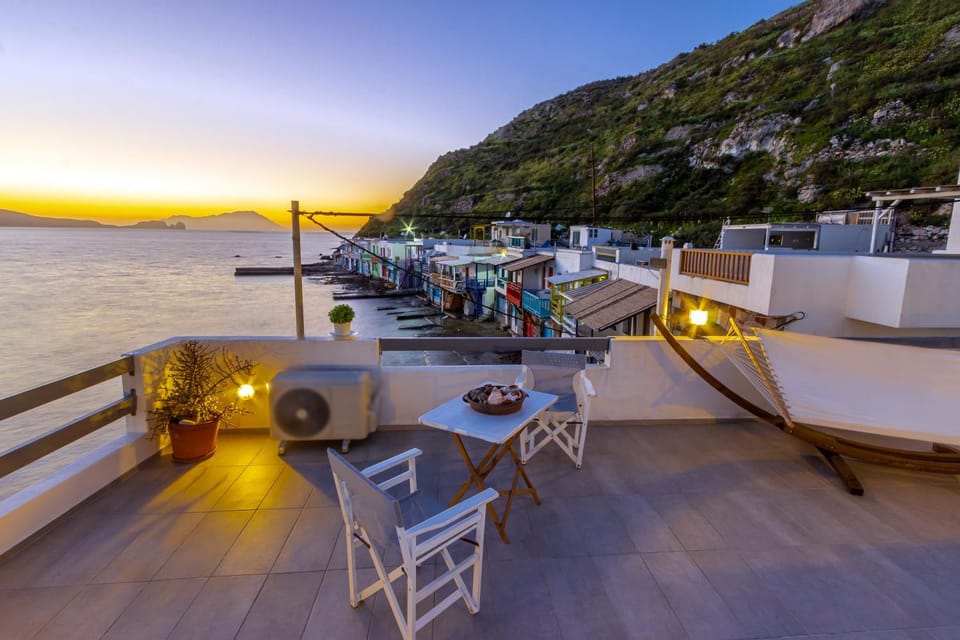 Patio, Natural landscape, Balcony/Terrace, Seating area, Sea view