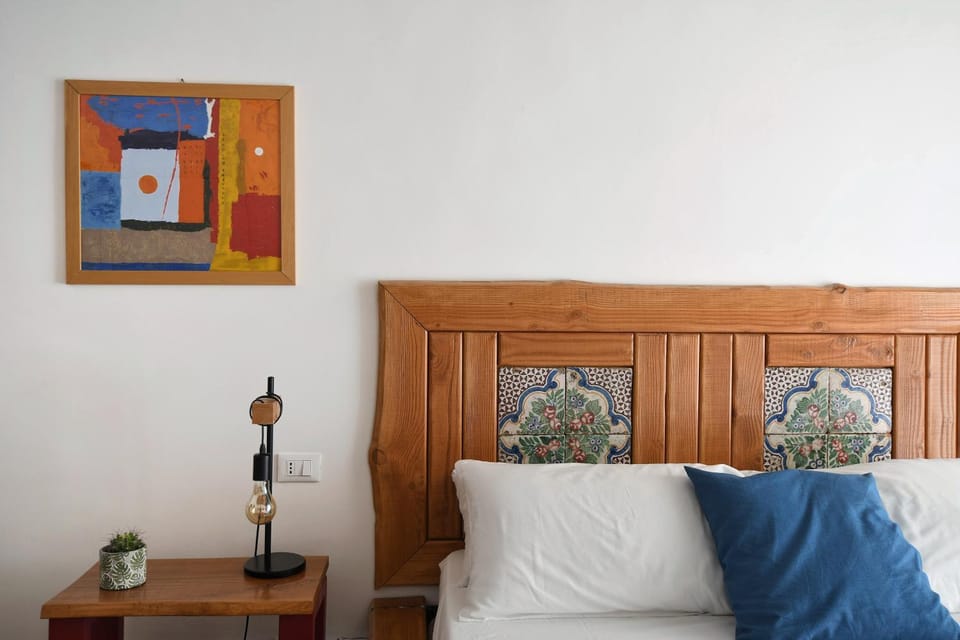 Bed, Decorative detail, Bedroom
