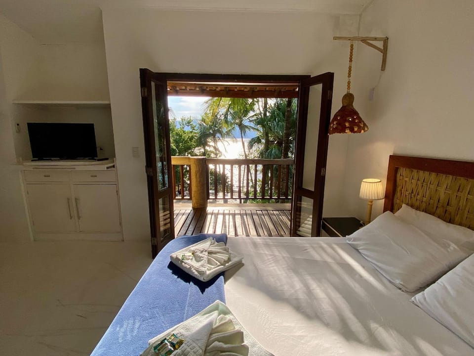 View (from property/room), Photo of the whole room, Bedroom, Sea view