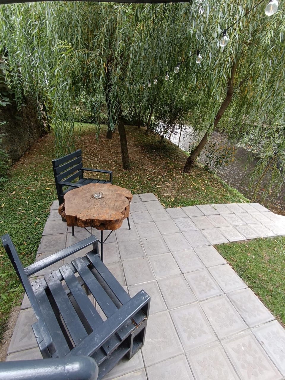 Natural landscape, Garden, Dining area