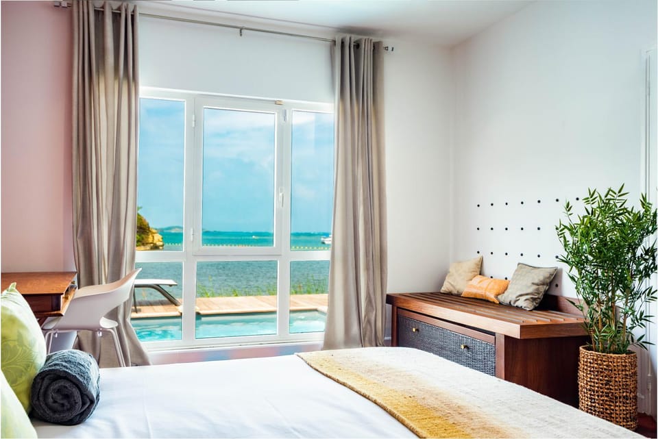 Bedroom, Sea view