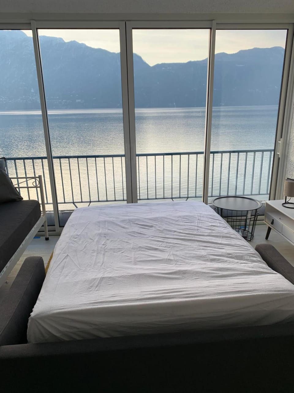 Bed, View (from property/room), Lake view