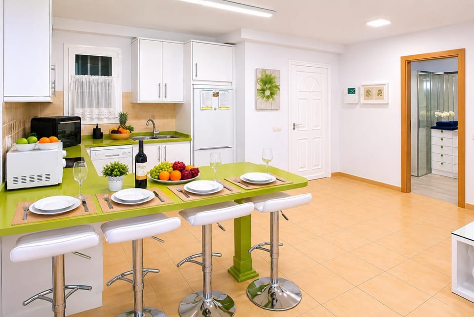 Kitchen or kitchenette, kitchen