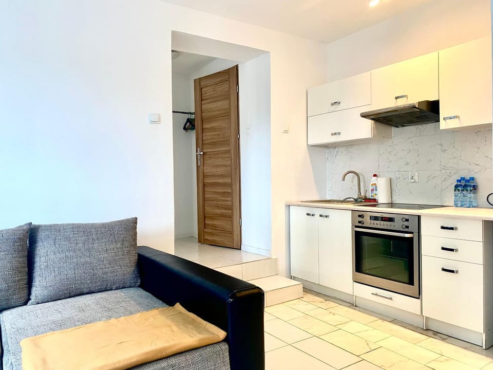 Kitchen or kitchenette, Living room, Seating area