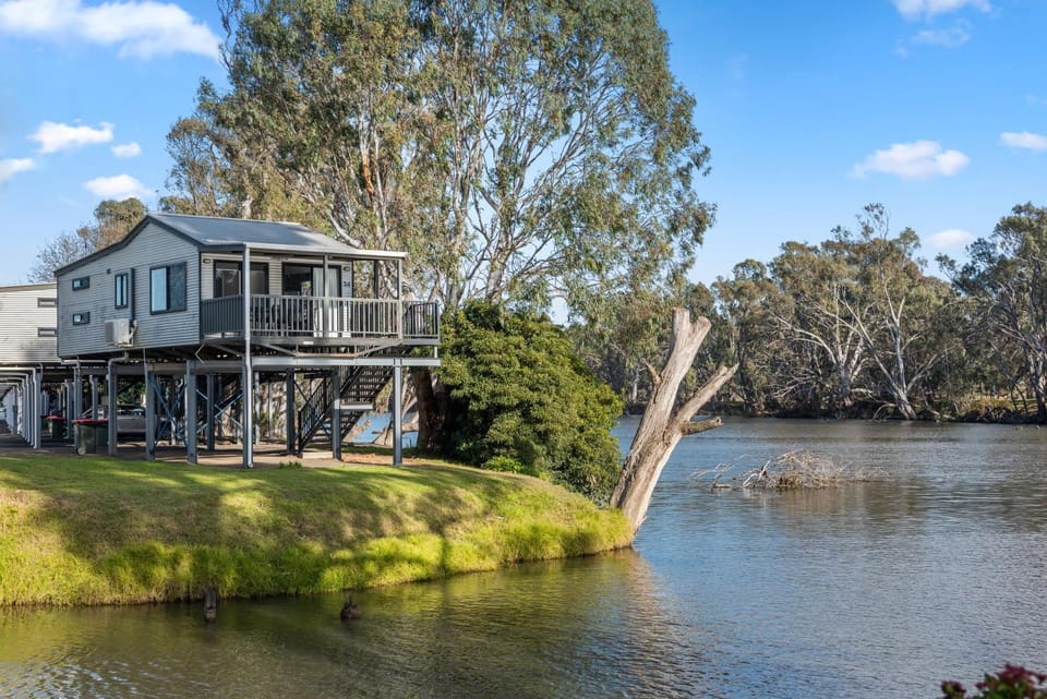 Property building, Day, Natural landscape, River view