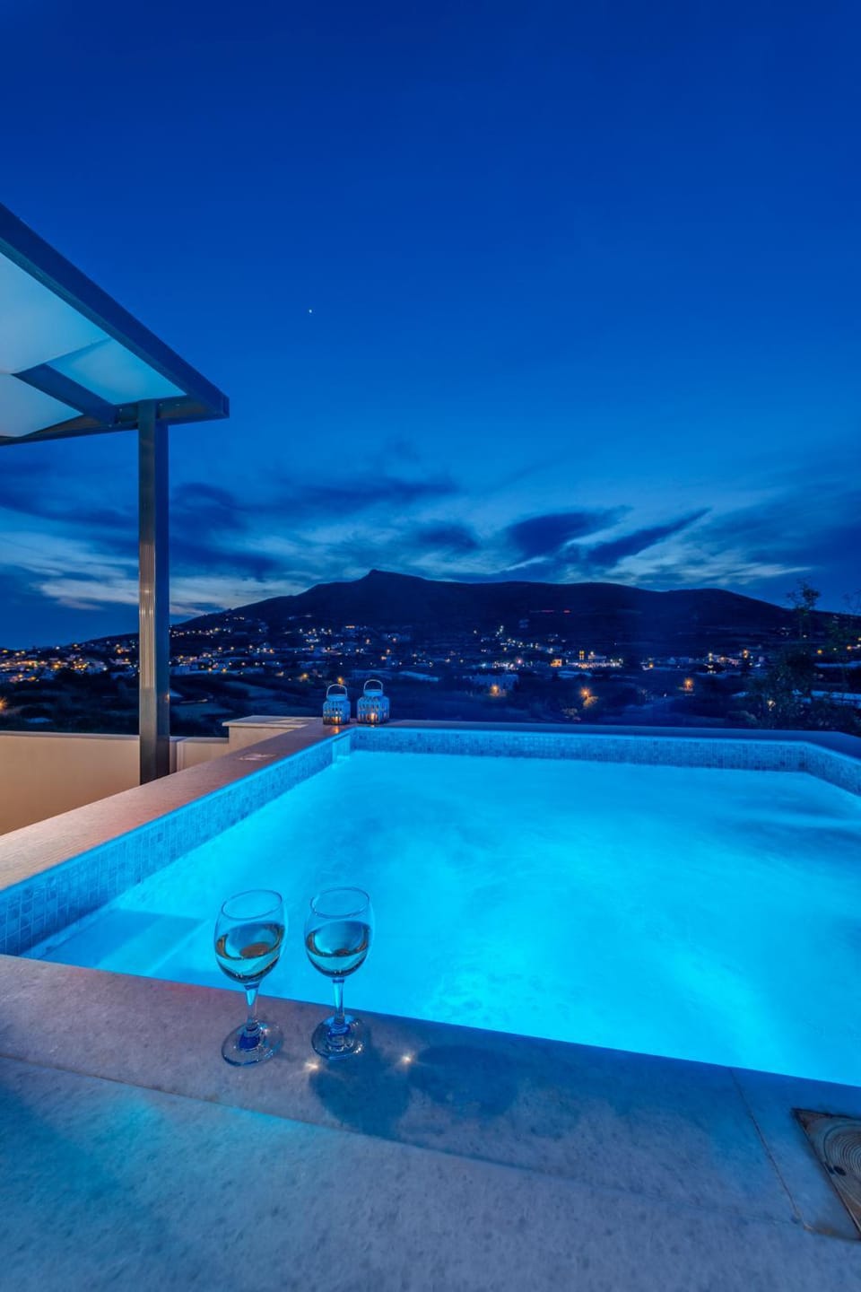 Night, Hot Tub, Hot Tub, View (from property/room), View (from property/room), Landmark view, Landmark view, Mountain view, Mountain view, Sea view, Sea view