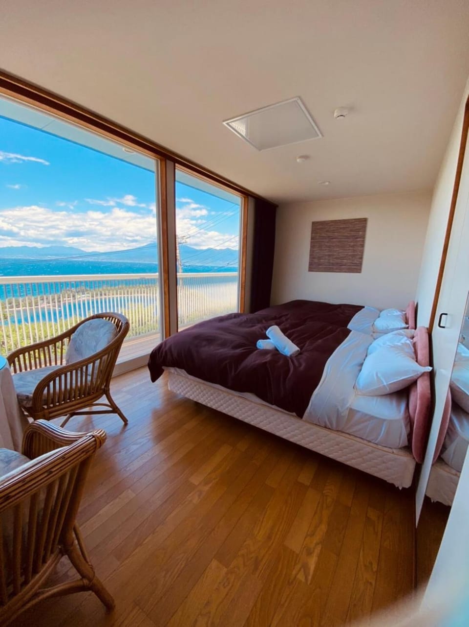 Bedroom, Sea view