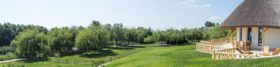 Natural landscape, Garden, On site, Garden view, River view
