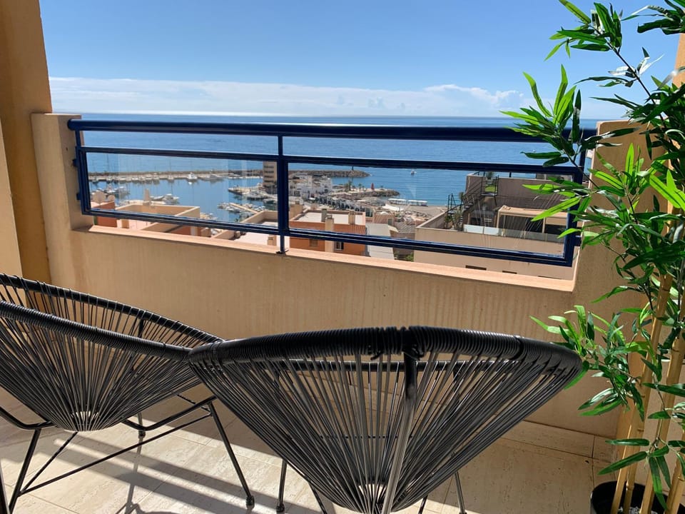 View (from property/room), Balcony/Terrace, Sea view