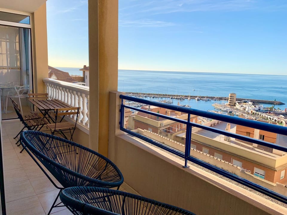 View (from property/room), Balcony/Terrace, Sea view