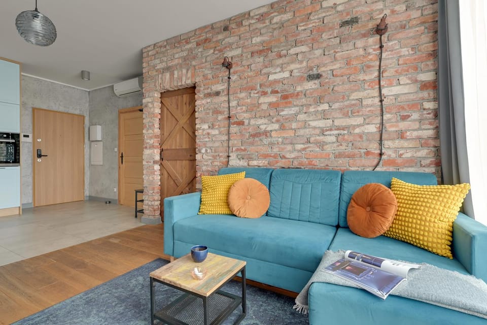 Kitchen or kitchenette, Living room, Seating area