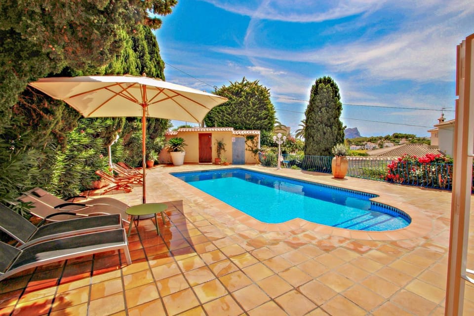Los Terribles - sea view villa with private pool in Benissa Villa in Marina Alta