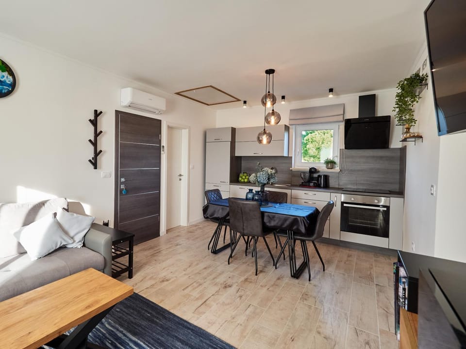 Kitchen or kitchenette, Living room, Seating area, Dining area, oven, kitchen, kitchen