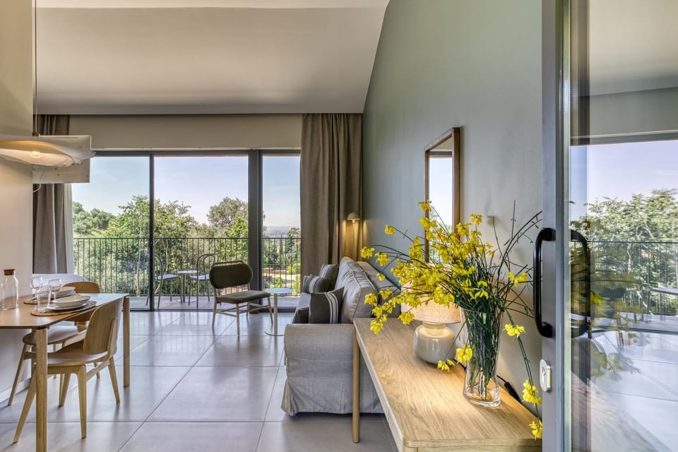 View (from property/room), Balcony/Terrace, Living room