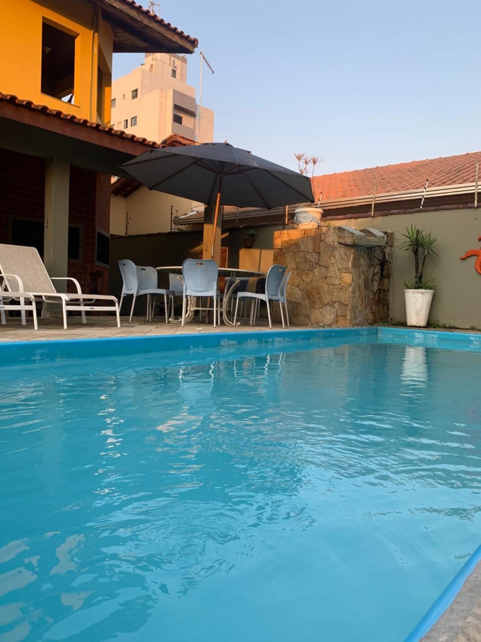 Pool view, Swimming pool, sunbed