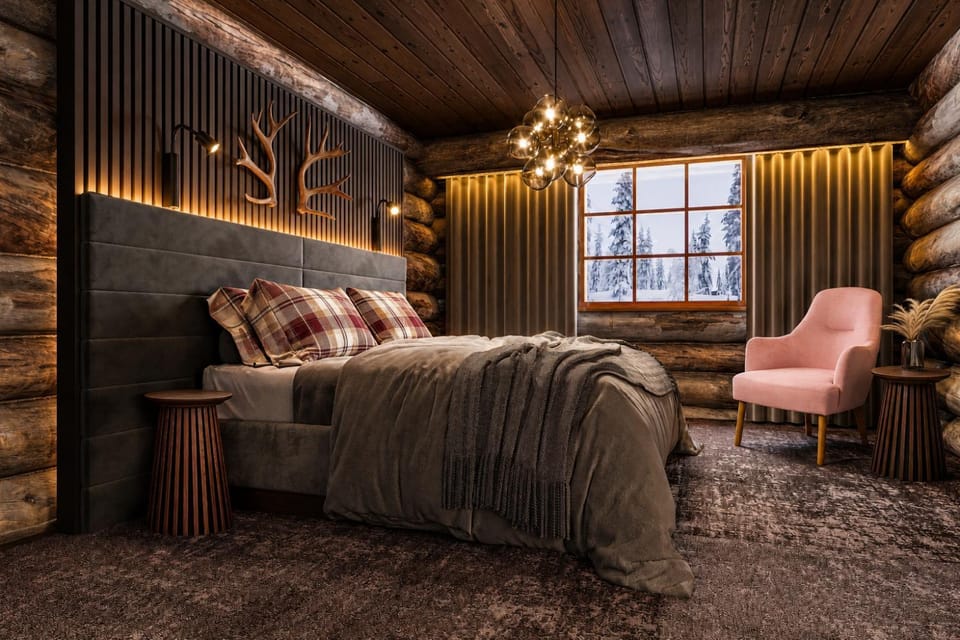 Kuukkeli Teerenpesä - Premium Kelo Suite 1 Apartment in Lapland