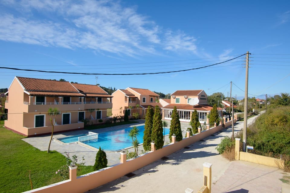 Property building, Pool view, Swimming pool