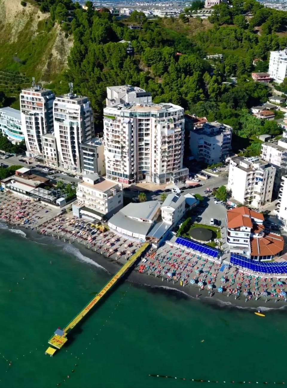 Property building, Bird's eye view, Beach, City view, Sea view