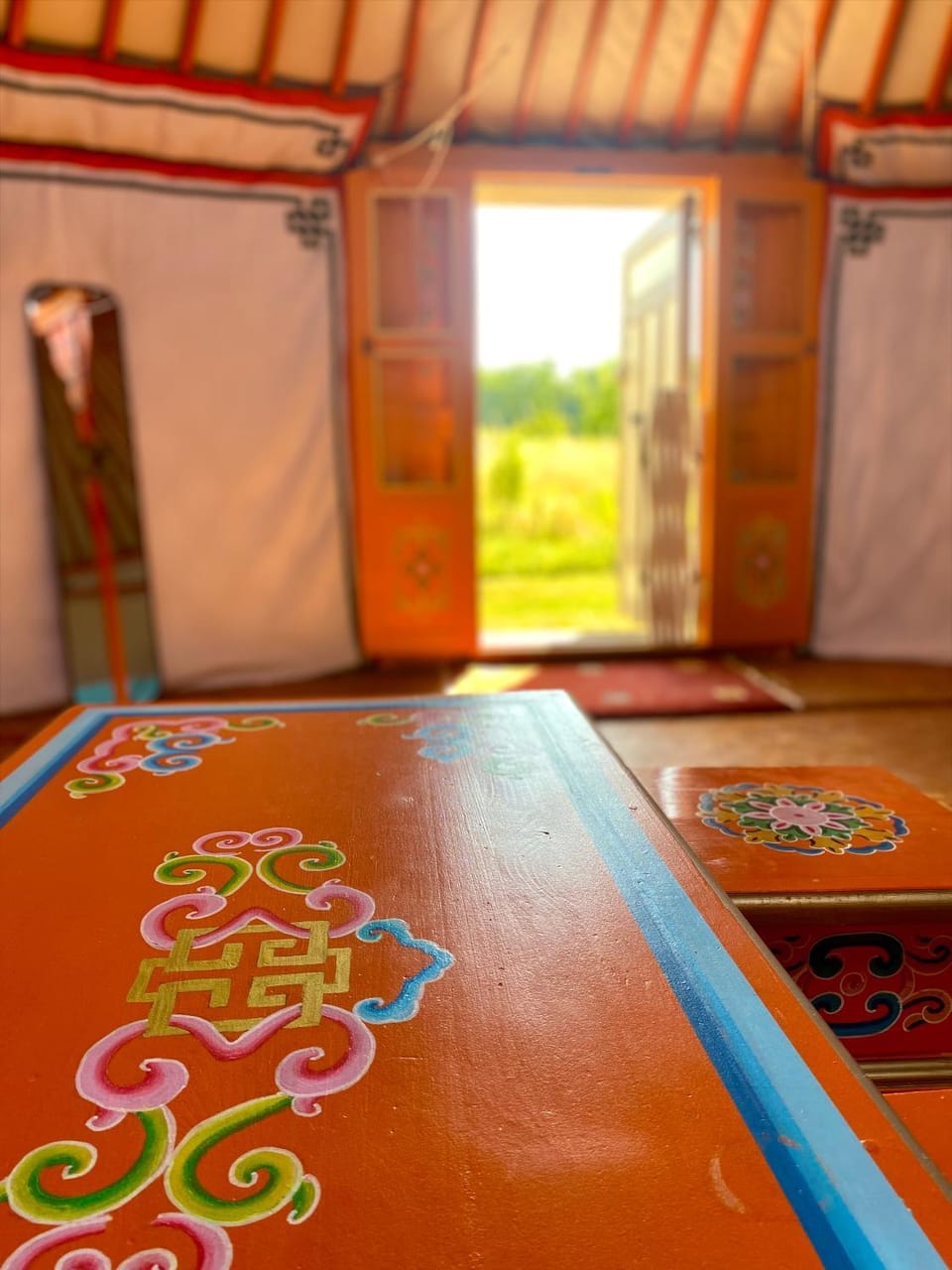 La Dorépontaise YOURTE MONGOLE Luxury tent in Nouvelle-Aquitaine