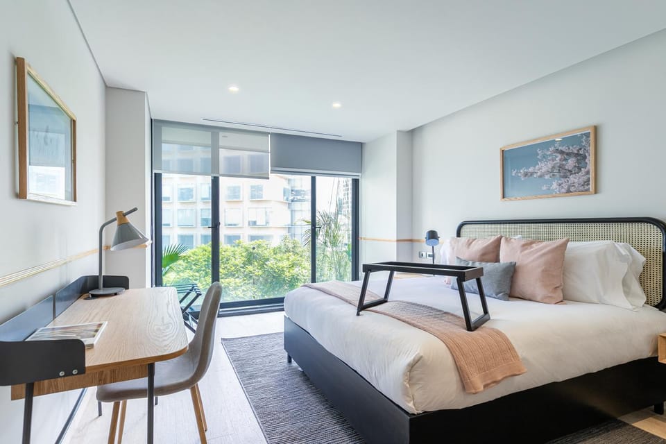 Bed, Balcony/Terrace, Bedroom