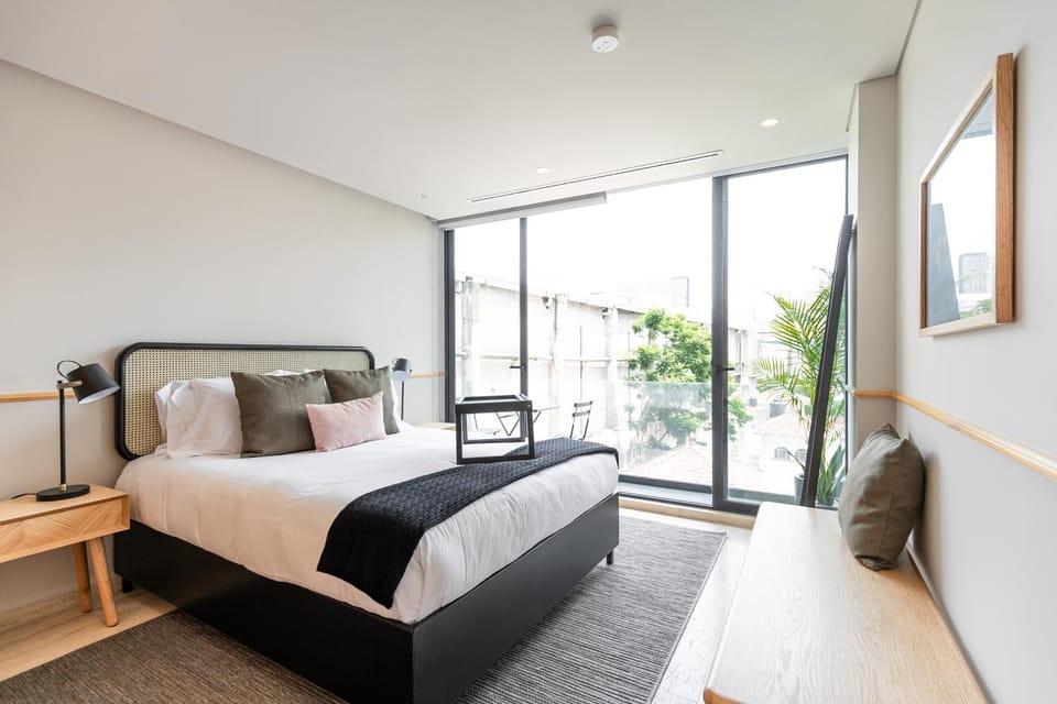 Bed, Balcony/Terrace, Bedroom