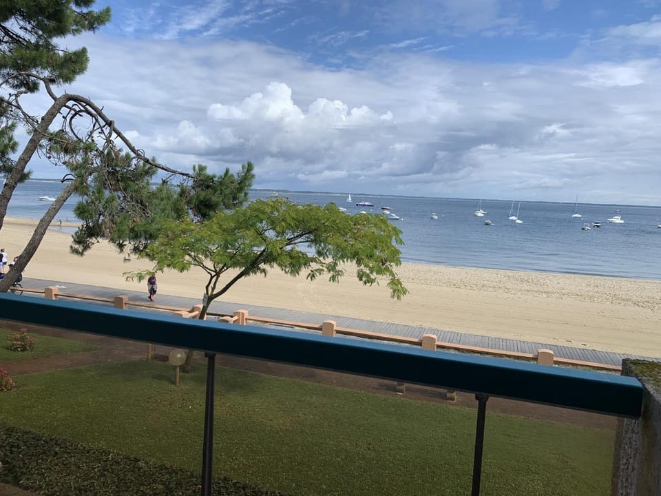 Appartement T2 cabine avec parking, animaux admis - FR-1-374-179 Cabin in Arcachon
