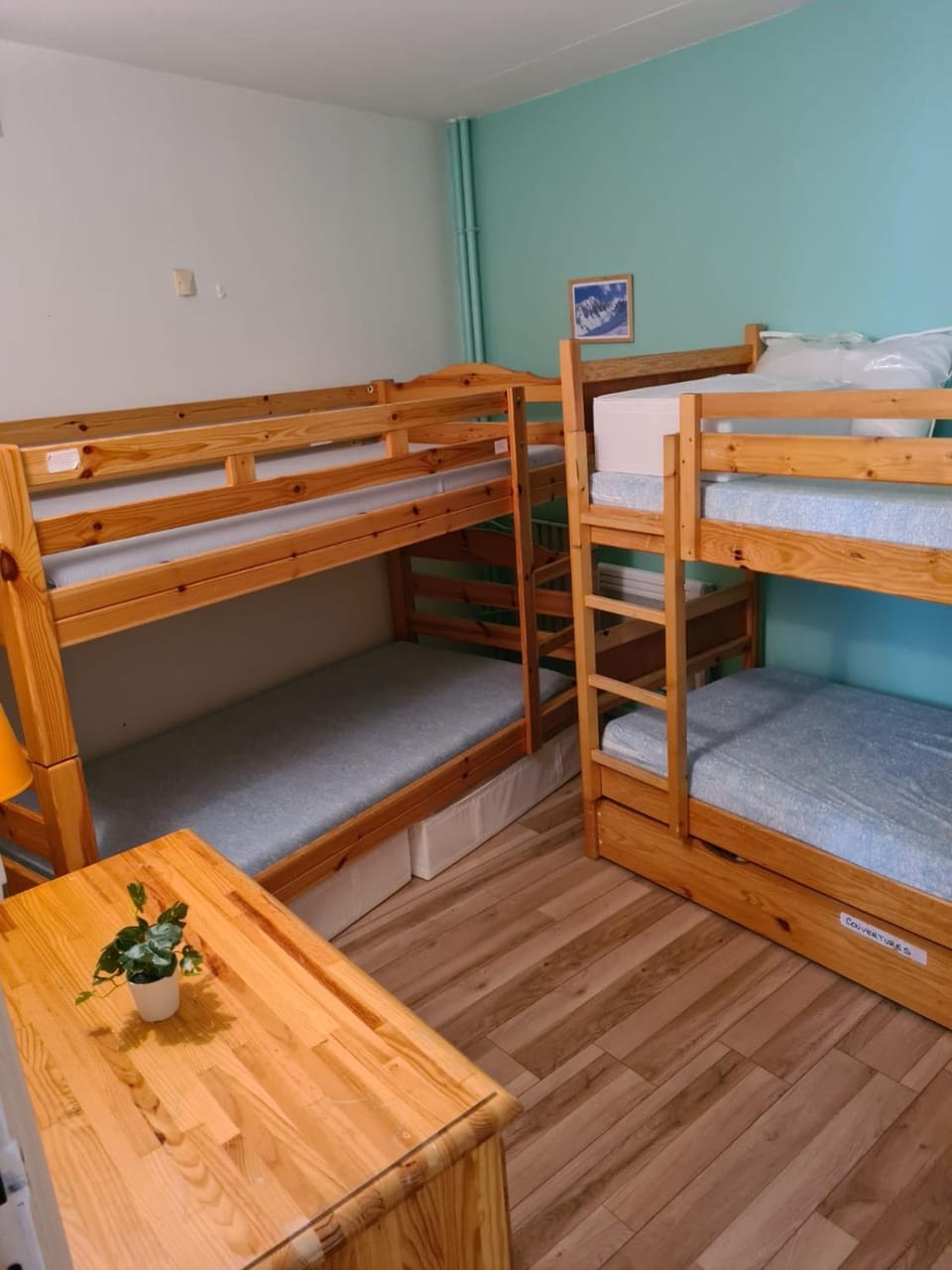 Night, Bedroom, bunk bed