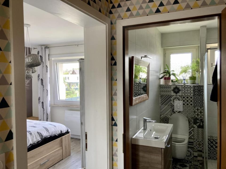 Bathroom, Bedroom
