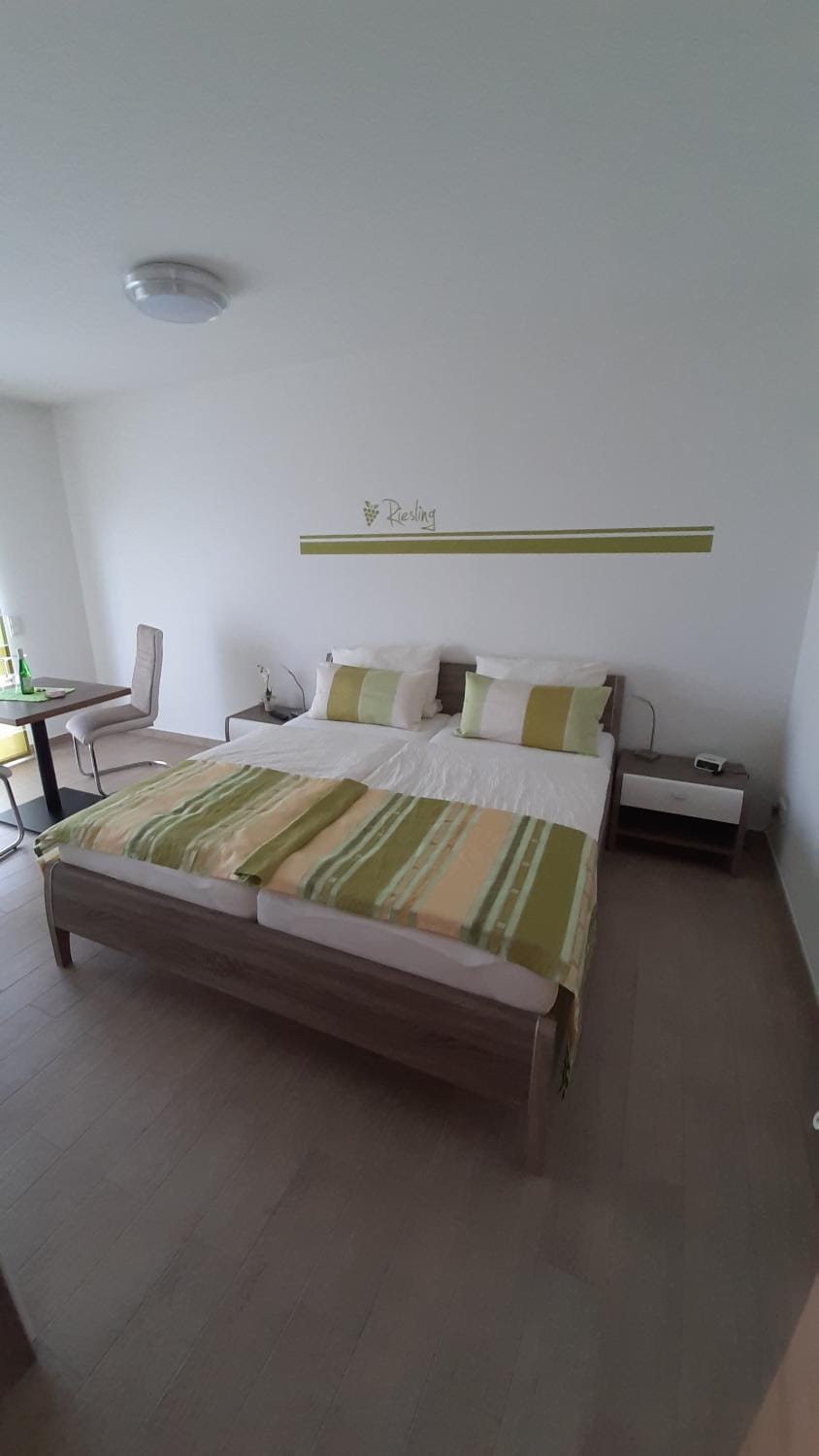 Bed, Living room, Photo of the whole room, Seating area, Bedroom