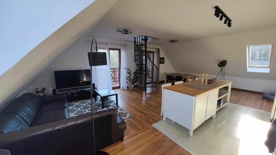 Communal lounge/ TV room, TV and multimedia, Kitchen or kitchenette, Living room, Seating area, Dining area