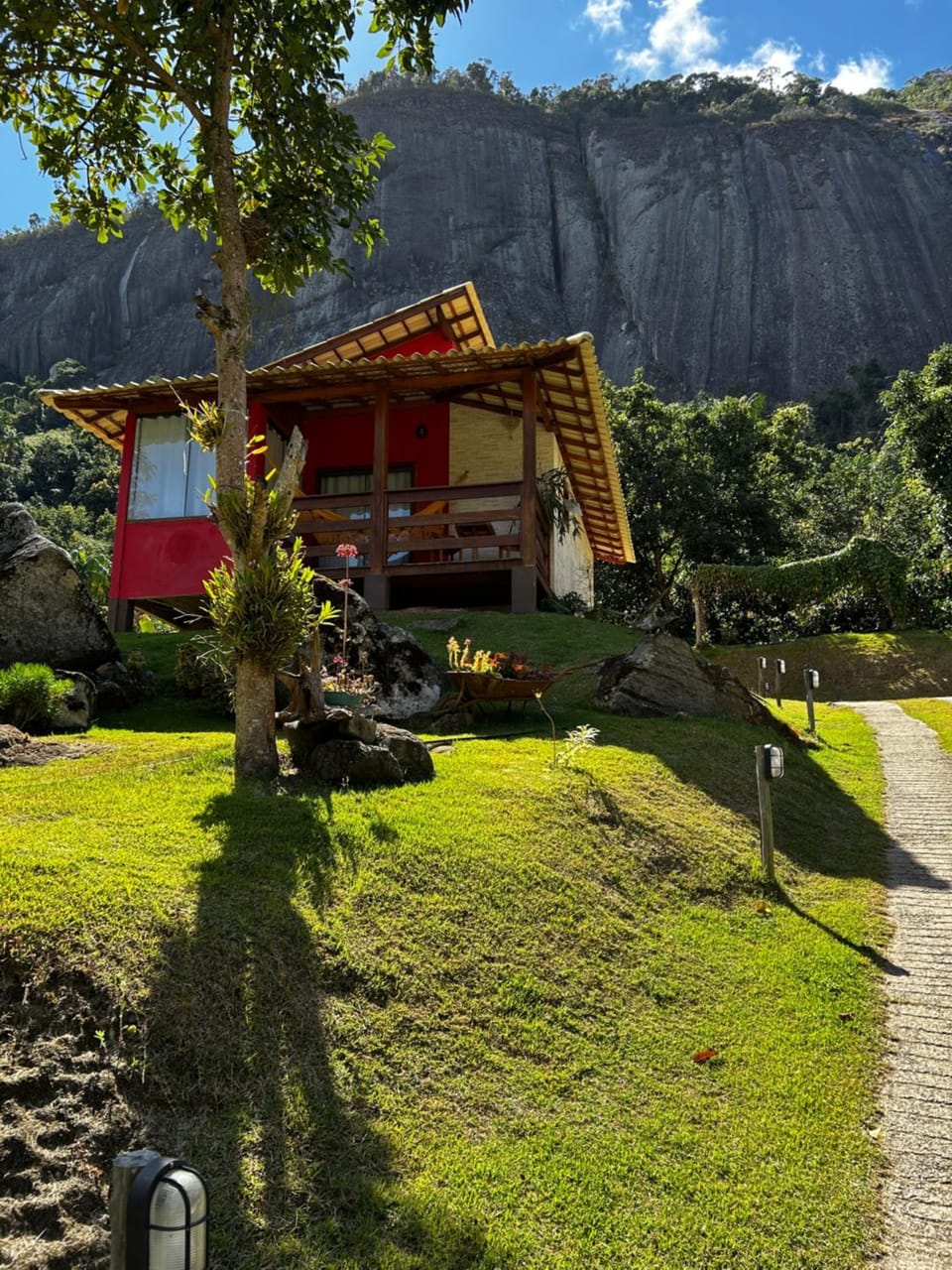 Day, Natural landscape, Garden, Garden view, Mountain view